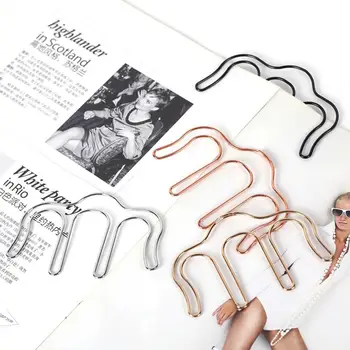 

M-shaped Music Clip Piano Guitar Sheet Music Book Page Clip Metal Note Clip Stand Page 4 Colors Stylish Convenient Book Clip