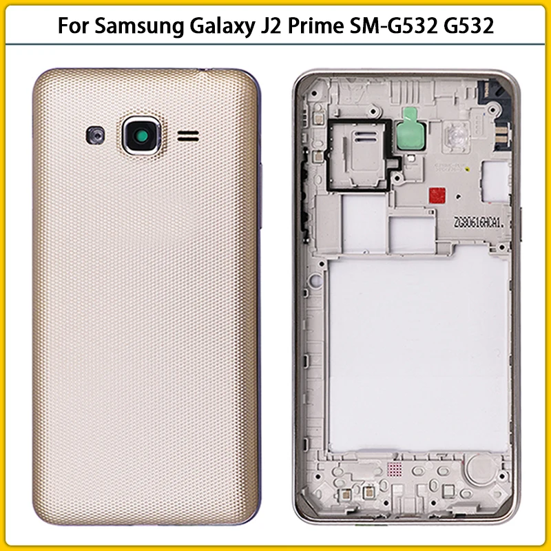 10 шт Для Samsung Galaxy J2 Prime G532 G532H G532F G532G корпус Mid Безель средняя рамка задняя крышка