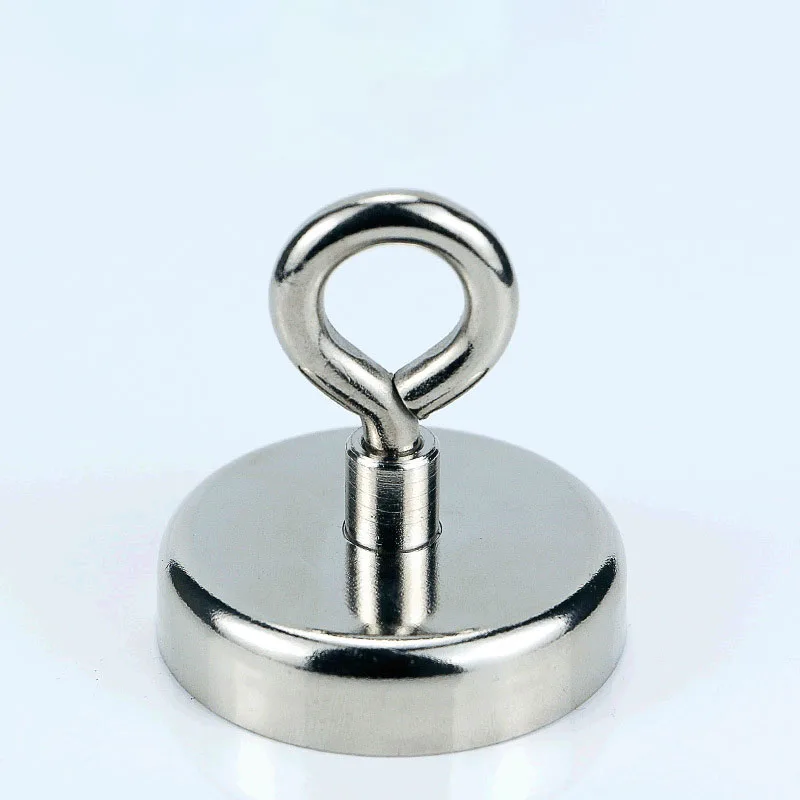 Strong Magnet Pot Fishing Salvage Neodymium Round Powerful Magnetic Searcher 