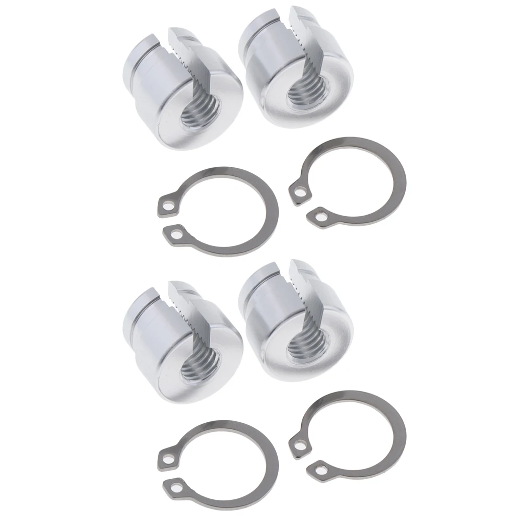 4PCS Aluminum Electrical Cable Bushings for BMW 528 530 540 740 840