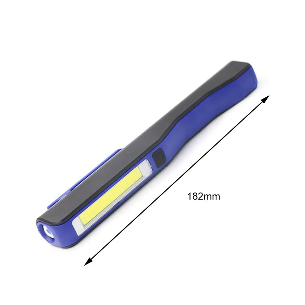 

Portable USB Rechargeable COB Work Light with Magnet Pen LED Work Torch Repairing Emergency Flashlight Work Lamp