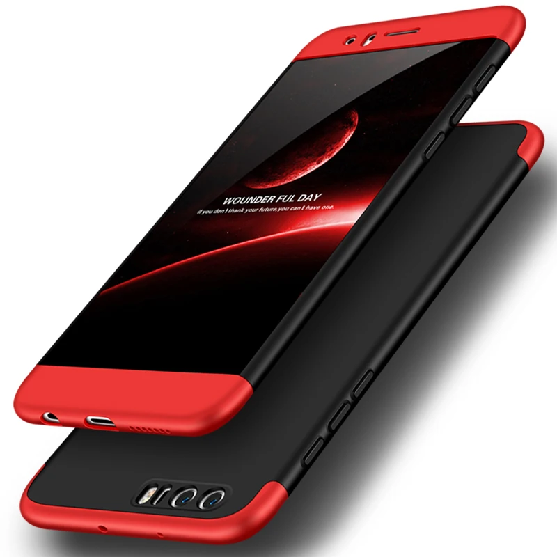

New Case for Huawei Honor 8 8C Case Knight Armor Fashion Matte 360 Phone Cover for P8 P9 honor 8 lite 2017 Case Fundas Coque
