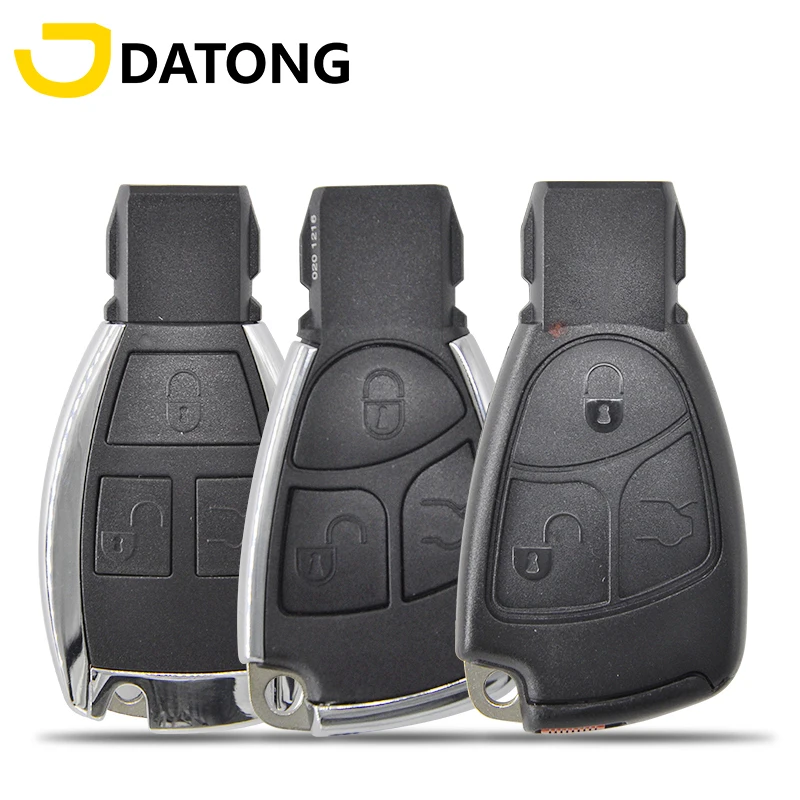 Datong World Car Key Shell Case For Mercedes Benz A C E S Class W203 W211 W204  CLS CLK Modified Replace Smart  Card Cover Part