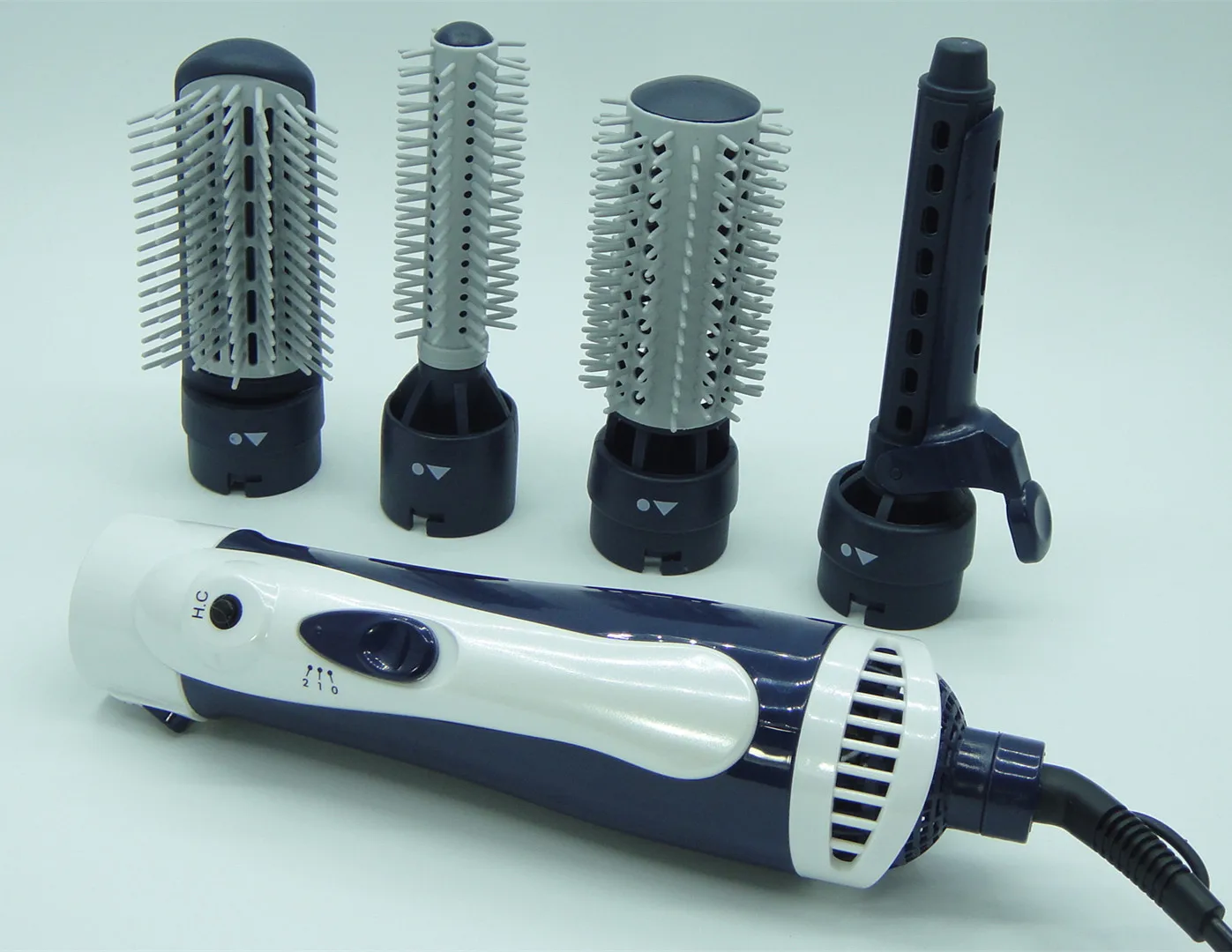 

Supply Multi-functional Curly Hair Electric Blow Dryer High-Power Heating And Cooling Air Electric Comb Household Hair Tools