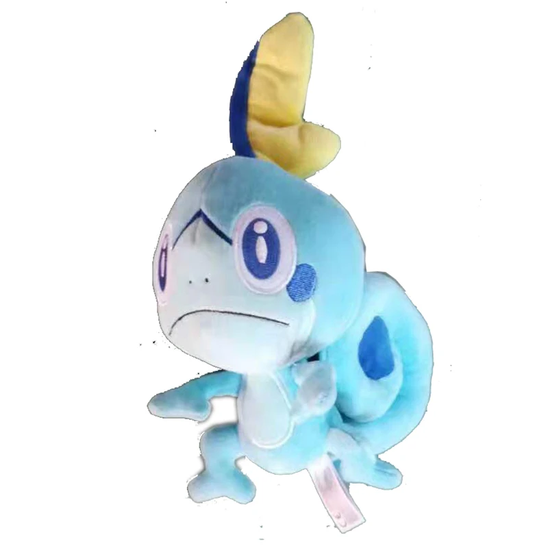 Карманный Sobble плюшевая кукла мягкая игрушка симпатичный Меч Щит рисунок 18 см детский подарок - Цвет: 1