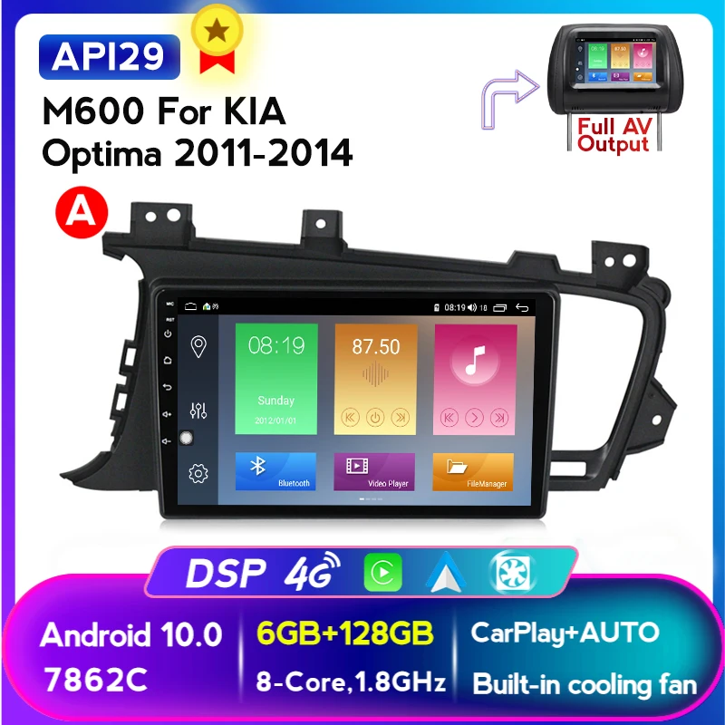 Автомобильный DVD-плеер MEKEDE 4 Гб ОЗУ 8 ядер 1024*600 Android 2009 GPS-навигация автомобильный