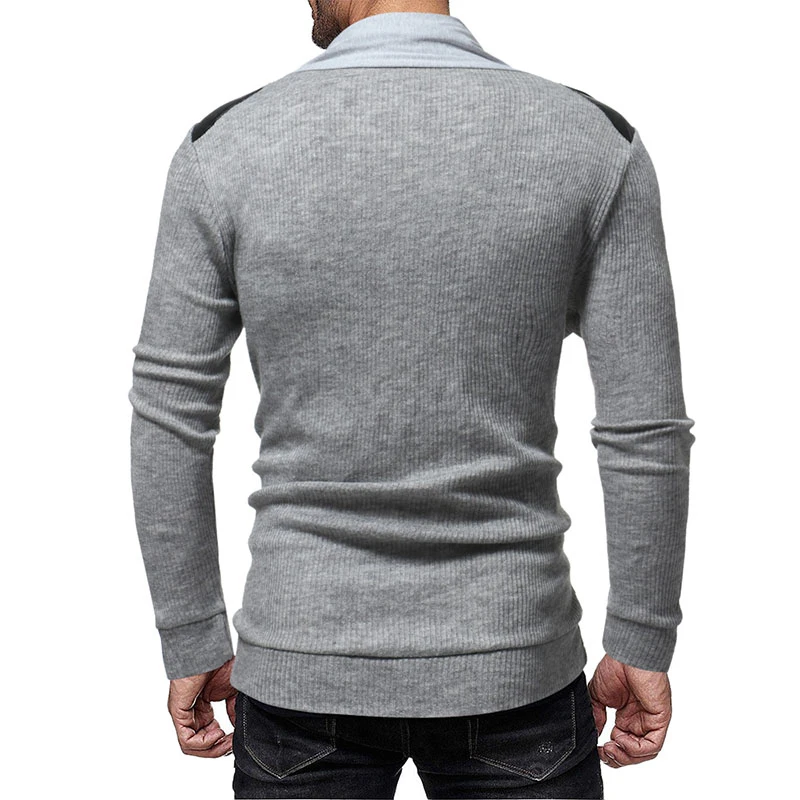 UNIVOS KUNI мужской модный свитер, свитер blusa de frio masculino, весенний и осенний теплый мягкий облегающий свитер большого размера 3XL J627