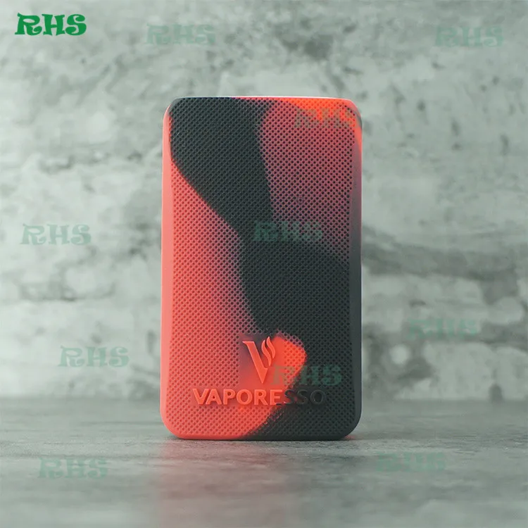 5 шт. Новое поступление~ RHS силиконовый чехол для GEN 220W TC Box MOD Vape текстура кожи крышка рукава