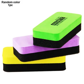 

Office Painting With Magnetic Marker School Supply Wipe Clean Board Rubber Blackboard Eraser Professional Dry Random Color