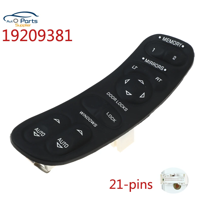 Новинка 19209381 передний переключатель LeftWindow для Chevrolet Corvette C5 1997-2004 10092804 | Автомобили