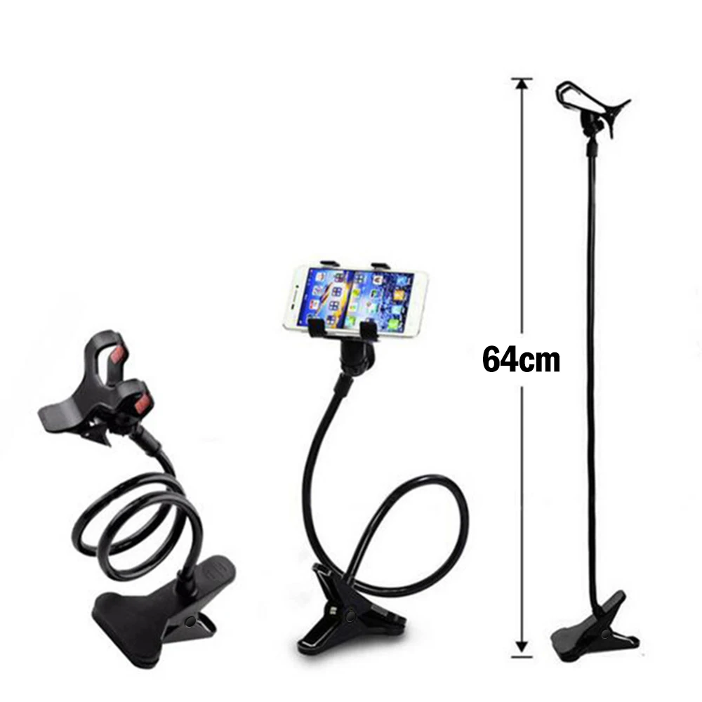 Soporte Universal para teléfono móvil, accesorio plegable para Smartphone,  cama a presión, Clip para cabecera, reloj y TV - AliExpress