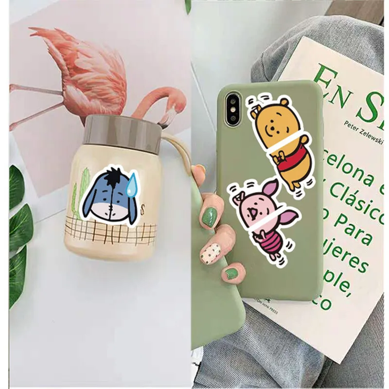 40 шт./пакет супер милая наклейка с енотом Скрапбукинг Kawaii Cat Fox скрапбукинговая наклейка клейкая наклейка s для телефона ноутбука дневник DIY