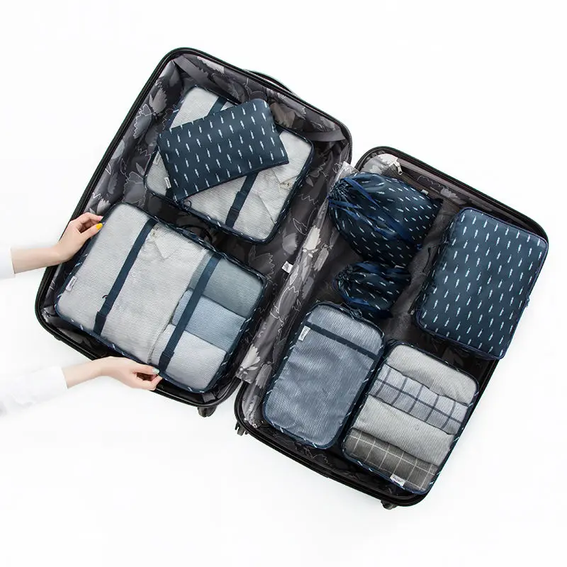 8 шт./компл. органайзер для багажа в путешествиях|travel bag|bag travel bagbag folding |