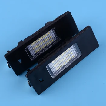 

DWCX 2Pcs High Power Error Free LED License Plate Light Lamp Plastic Fit For MINI COOPER R55 R55N R60 R61 63262755711