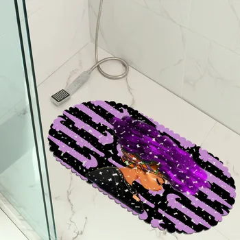 

Dafield African Woman Mat Digital Printing Bathroom Mat Non-slip Door Mat Swimming Pool Public Place Non-slip Floor Mat Pattern