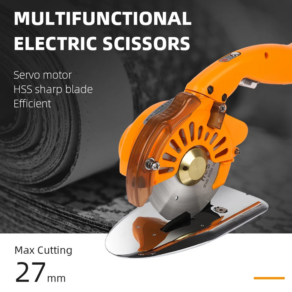 

100/110/125 Industrial Tailor Electric Scissors Electric Fabric Cutting Machine Tailor Cloth Cutter Tools 200/250/300w 220v