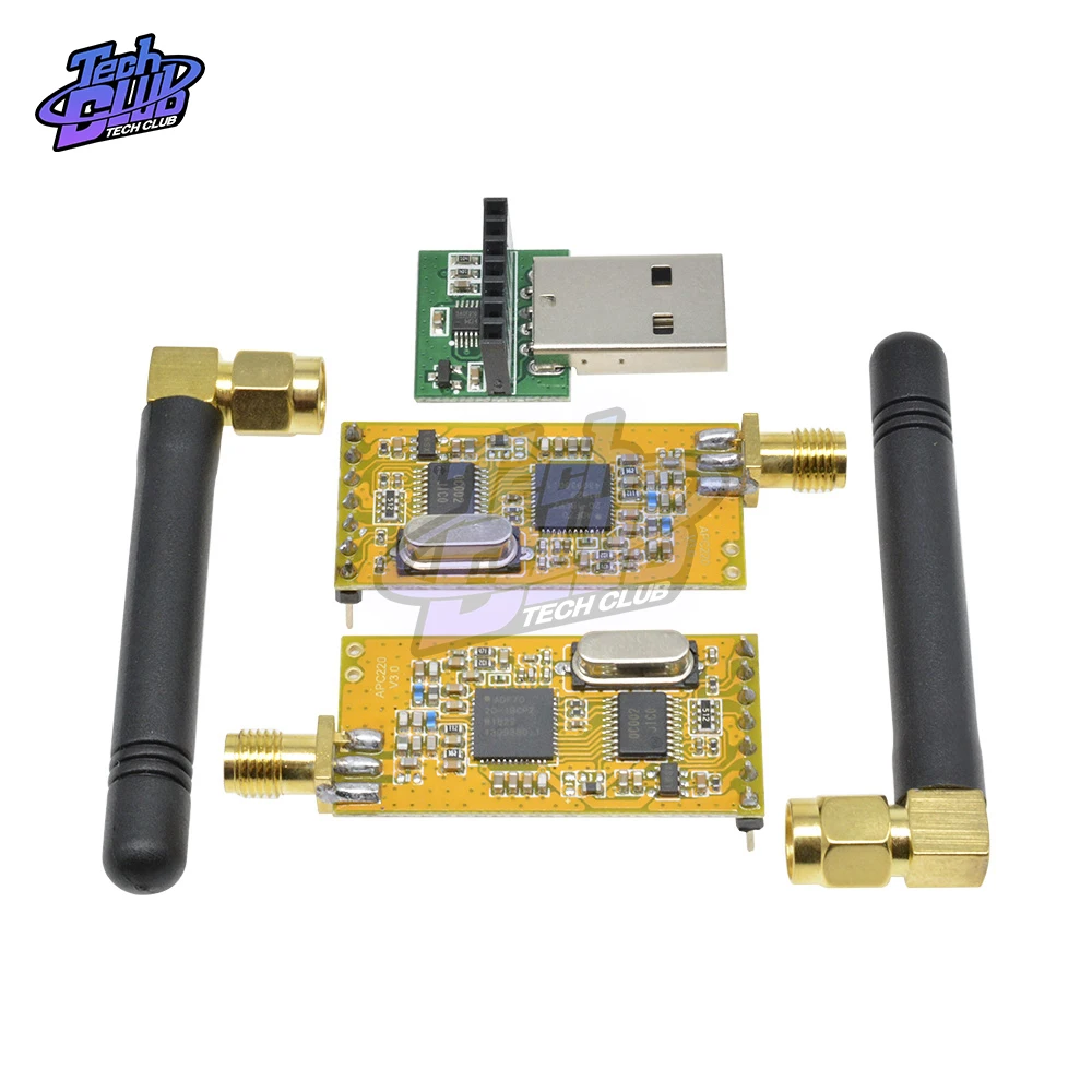 Беспроводные РЧ модули для передачи данных APC220 с антеннами 3 в 5 комплект