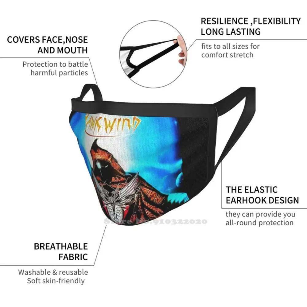 Hawkwind - Choose Your Masques Designe Outdoor Headwear Sport Scarf Hawkwind Hawkwind Band Progressive Choose Your mens blanket scarf