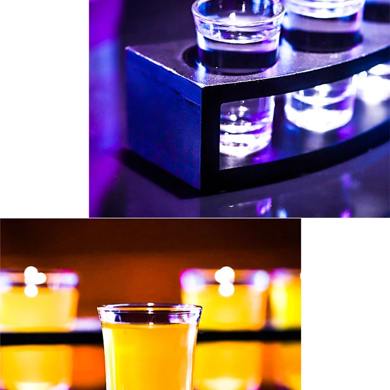 Набор креативных бокалов для вина бокал укуса коктейльный Ktv деревянный