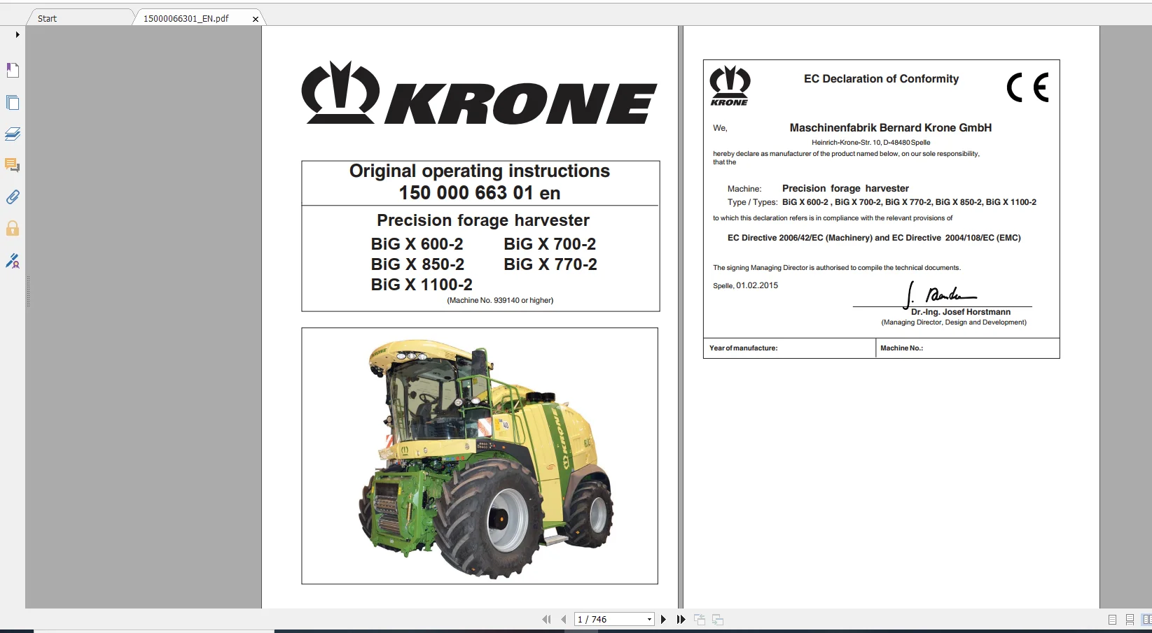 Krone Agricultural 16.7Gb All Model Operation Manual Updated 06.2021 | Автомобили и мотоциклы