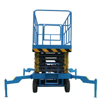 

6 Meters Height Manual Mobile Scissor Lift