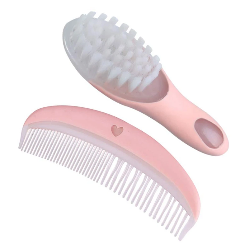 Baby Soft Comb Brush Set Baby Hair Care Comb Brush For Newborn Baby Clean Scalp Massage Comb Safety Comb Hair Brush Brushes Combs Aliexpress