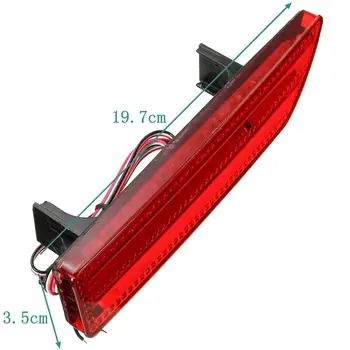 

Car Brake Light 2Pcs LED Rear Reflector Lamp For Honda CRV 2007-2009 Replacement