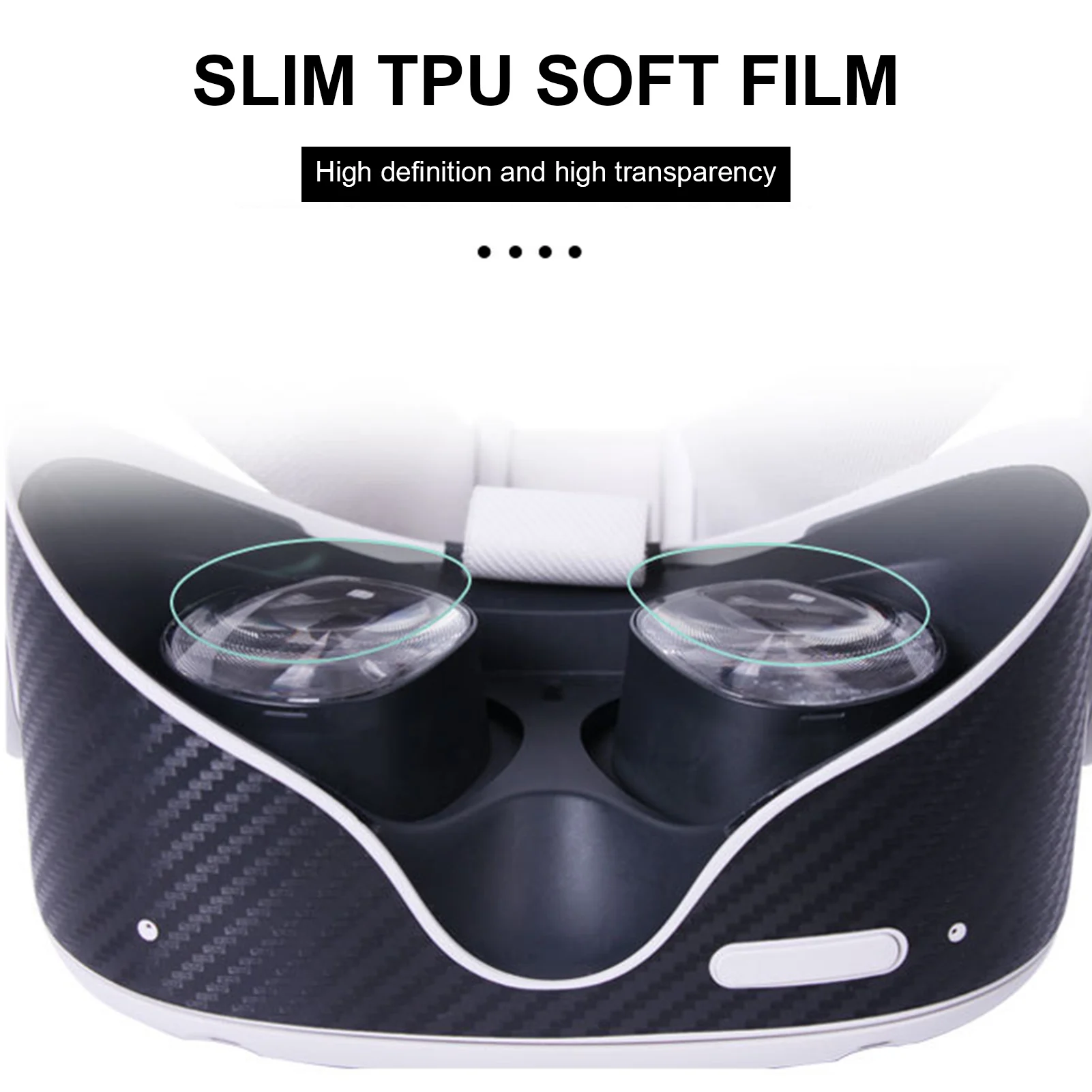 Lens Protector Film For Oculus Quest 2 Cover Sweat-proof Lens TPU Soft Films Anti Blue Anti-scratch Light VR Glasses Accessories