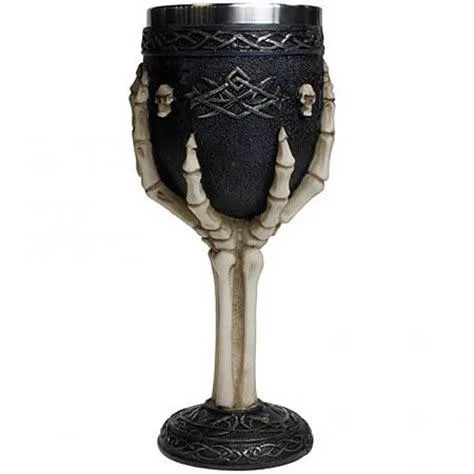 3D нержавеющая сталь, в готическом стиле Творческий Череп воды чашки Дракон Скелет дизайн для бара вечерние дома Штайн Кубок кружка подарки на Хэллоуин - Цвет: I