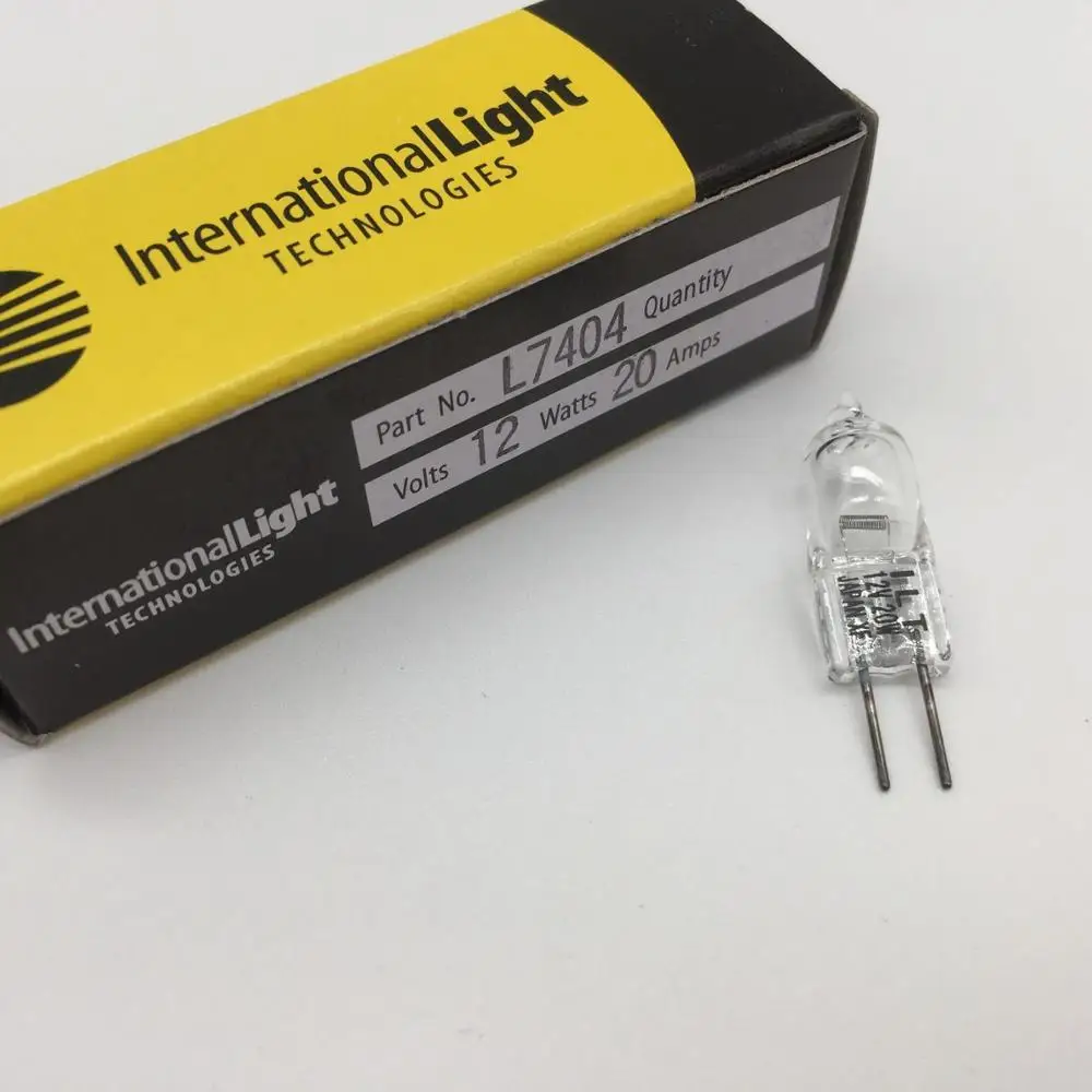 ILT L7404 12V20W G4 Japan tungsten halogen lamp,Vital Micro Microlab