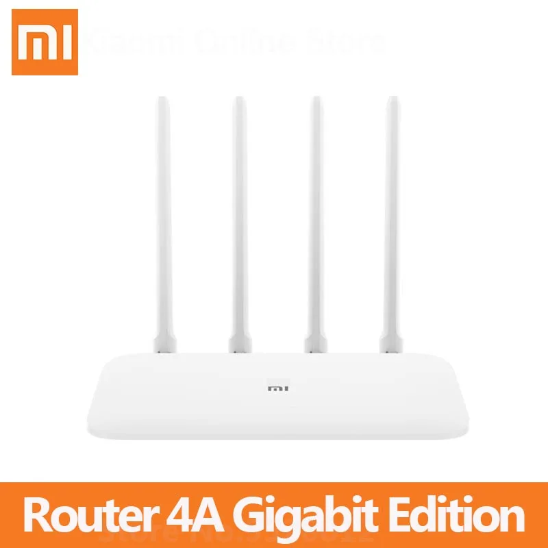 Роутер Xiaomi 4A Gigabit Edition 100 м 1000 2 4 ГГц 5 Wi Fi ПЗУ 16 Мб DDR3 64 МБ 128 1167 Мбит/с Поддержка