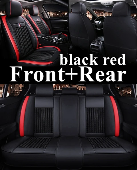 Чехол для автокресла Chevrolet Cruze Captiva Lacetti Aveo valalibu Orlando Alero Epic Trax LOVA RV SPARK Impala Niva болт ss - Название цвета: black red standard