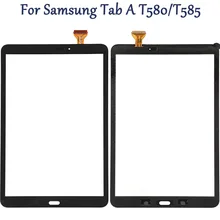 Сенсорный экран для samsung Galaxy Tab A 10,1 T585 SM-T580 SM-T585 T580 Сенсорная панель дигитайзер Сенсорная ЖК-Панель переднее стекло