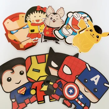 

5pcs 2020 China-- New Year's red envelopes three dimensional cute children cartoon children's birthday, festival red envelopes