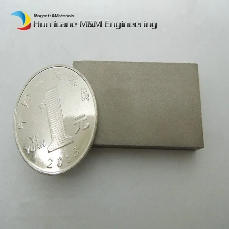 SmCo Магнитный блок 40x20x5 мм пластина класса Yxg28h 350 градусов C высокотемпературный магнит для двигателя постоянные редкоземельные магниты 3-24