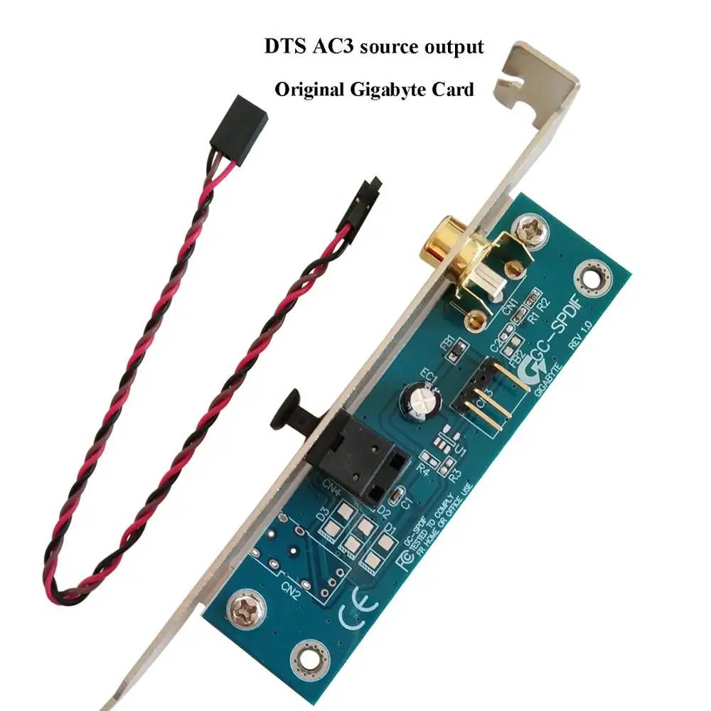 SPDIF оптический и RCA выход Кабельный кронштейн для ASUS Gigabyte MSI | Компьютеры офис