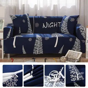 

Sofa Slipcovers Printing Stretchable Elastic Sofa Cover Modern 4 Seater Sofa Cover SA47008