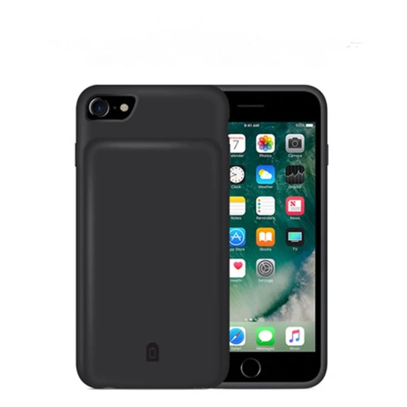 Внешнее зарядное устройство для iPhone 7, 8 Plus, 6, 6S Plus, портативное запасное зарядное устройство для iPhone 8, 7, 6, 6 S, чехол для аккумулятора