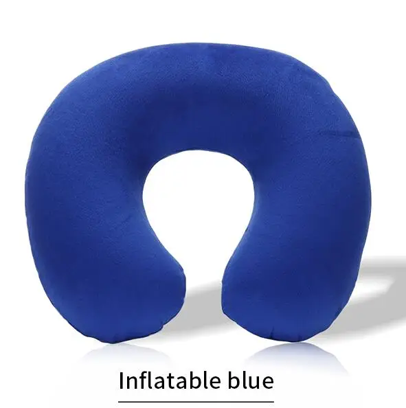 CLPAIZI Memory Foam постельные принадлежности Подушка многофункциональная анти-давление ручная Подушка здоровье шеи подушки для пары Шейная подушка для медицинских процедур - Цвет: Inflatable Blue