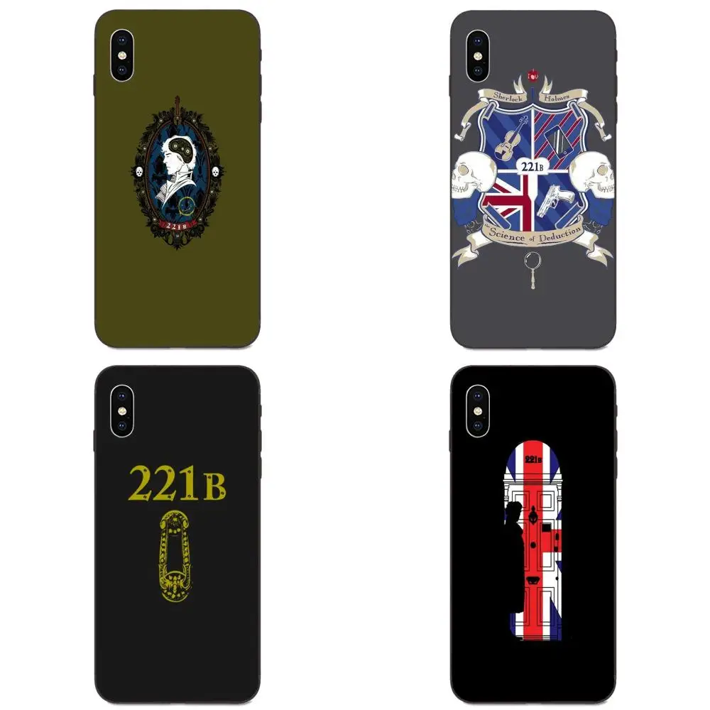 Винтаж Шерлок Холмс дверь 221b для Xiaomi Redmi Note 3 3S 4 4A 4X5 5A 6 6A 7 7A K20 Plus Pro S2 Y2 Y3 новые чехлы