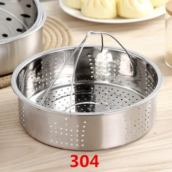 

304 Stainless Steel Thickened double Ear Steamer Thickening Food Steaming Multi-layer Steamer Steamer Kitchen Tools steam pot