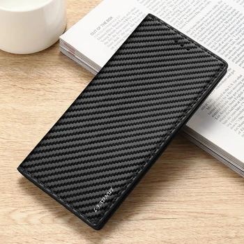 

Magnetic Flip Wallet Case For Samsung Galaxy A3 A5 A6 A7 A8J3 J4 J5 J6 A10 A10e A20 A20e A30 A40 A50 A70 Carbon Leather Cover