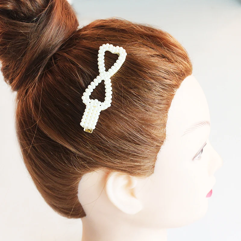 New Stylish Chic 1pcs Pearl Hairpin Elegant Princess Hairpin Girl Hair Accessories Headwear