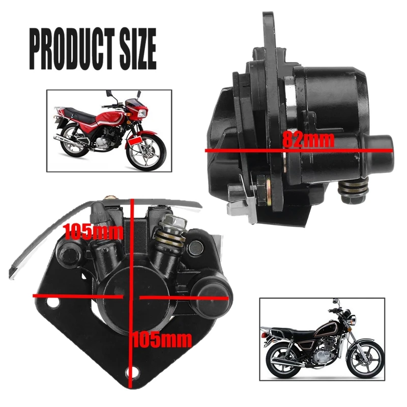 Мотоцикл передний тормозной суппорт тормозные колодки для Suzuki GN125 GS125