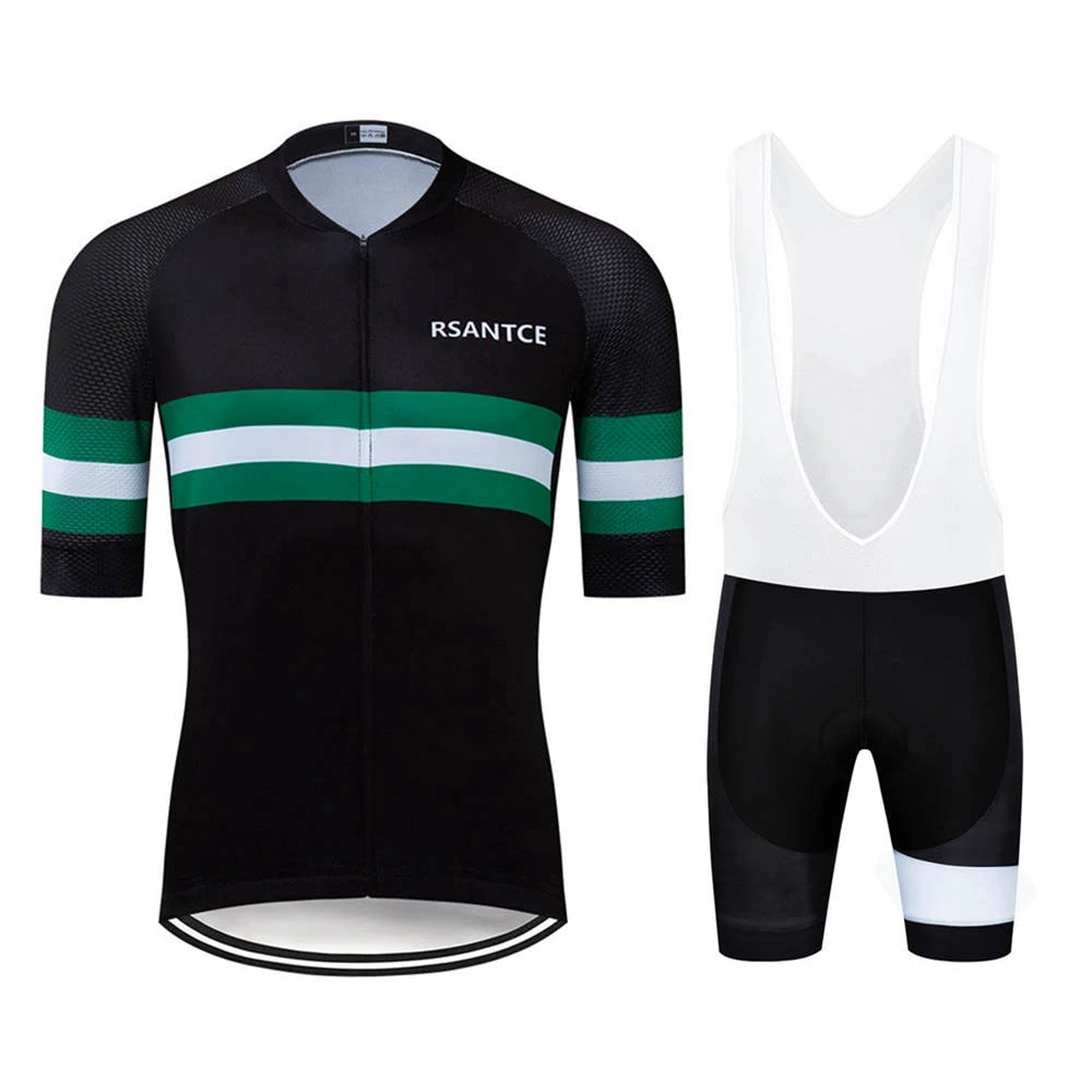 

2019 Men Short Sleeve Cycling Jersey Clothing Set Mountain Road Triathlon Wear Bicycle Shirt Bike Clothes