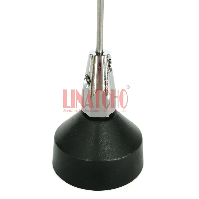 VHF Frequency 150MHz 136-174MHz Stainless Steel Whip Car Radio NMO Male Antenna