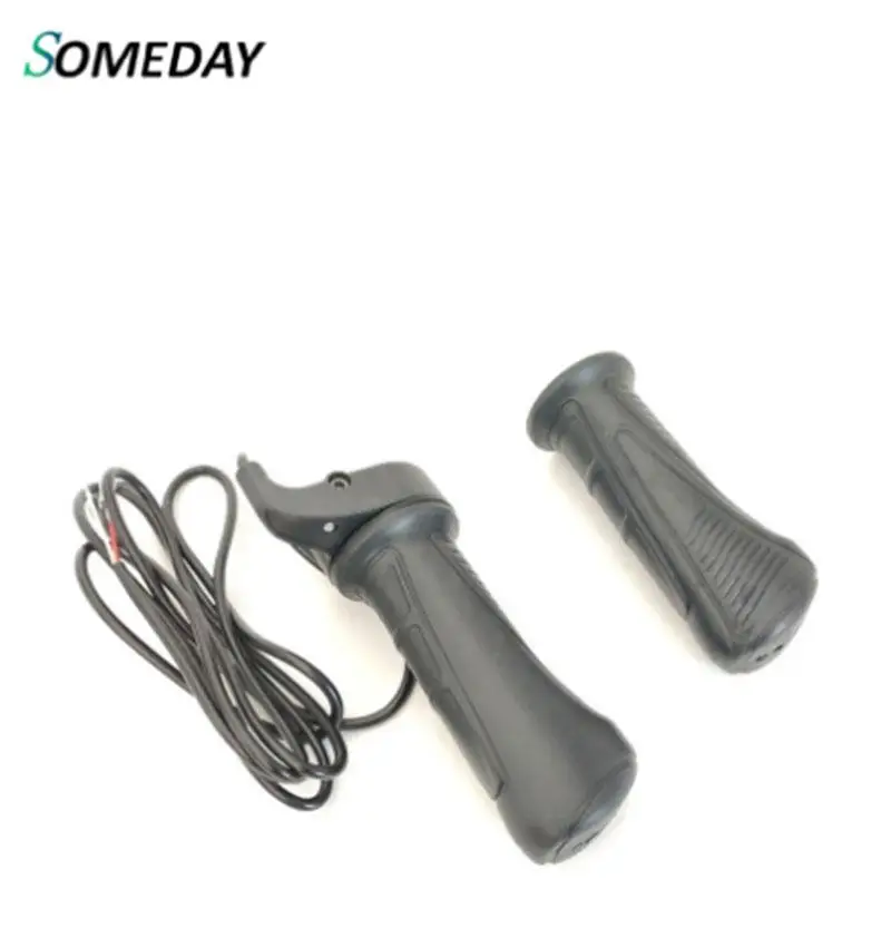

SOMEDAY 20X Wuxing Handle Twist Throttle for Electric Bikes Mountain Bicycle 3 pin SM Waterproof Thumb Throttle