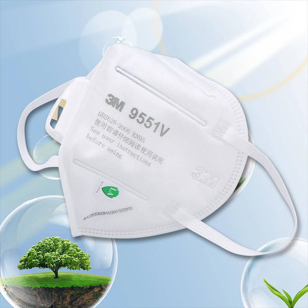 25pcs 3M Mask 9551V KN95 Mask Protective N95 Mask