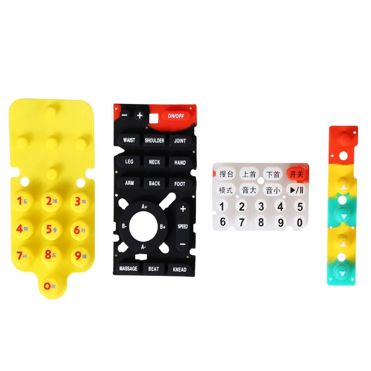 

Dongguan Manufacturers Direct Selling Silicone Keypad Conductive Silicone Button Calculator Silicone Keypad Graphic Customizatio