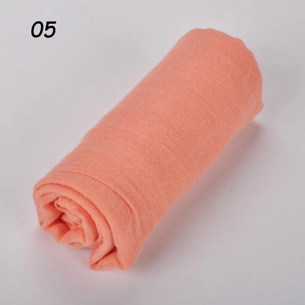 05 Watermelon Red Sparsil женские летние мягкие TR хлопковые шарфы Ретро кисточки сплошной цвет 180x90 шали женские тонкие палантины хиджаб пляжный праздничный шарф - Цвет: 05 Watermelon Red